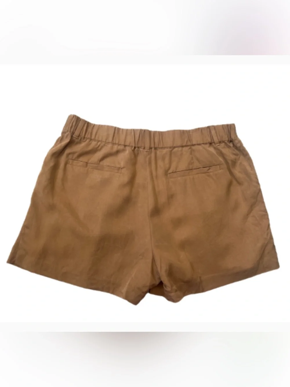 Ann Taylor Loft relaxed fit festival ready cozy shorts medium brown